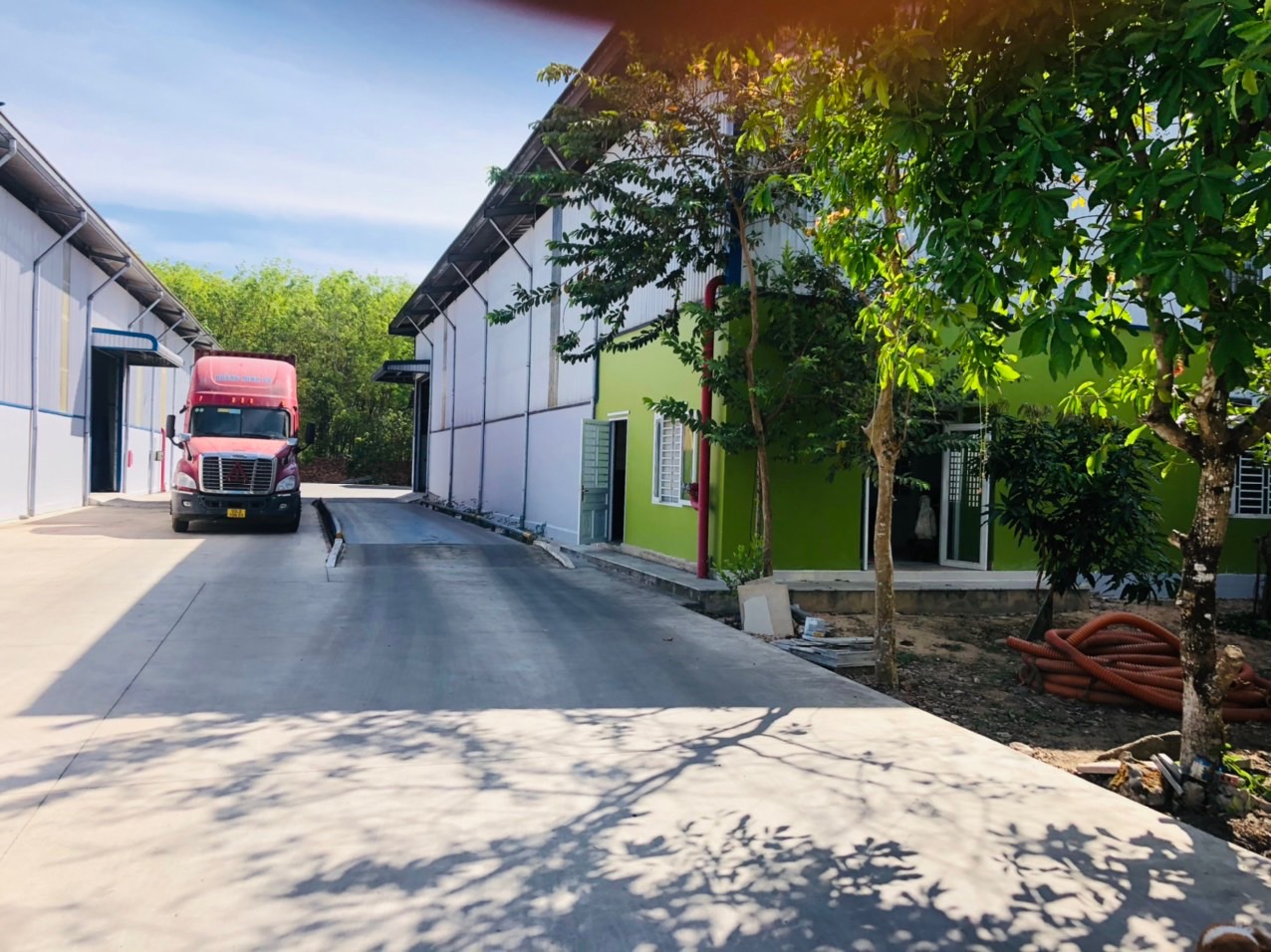 Nhà xưởng sản xuất, lưu trữ ethanol, hóa chất, nông sản, sắn lát của VCARGO